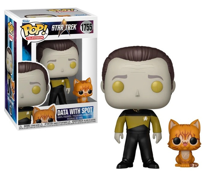 Star Trek- Data with Spot Pop!