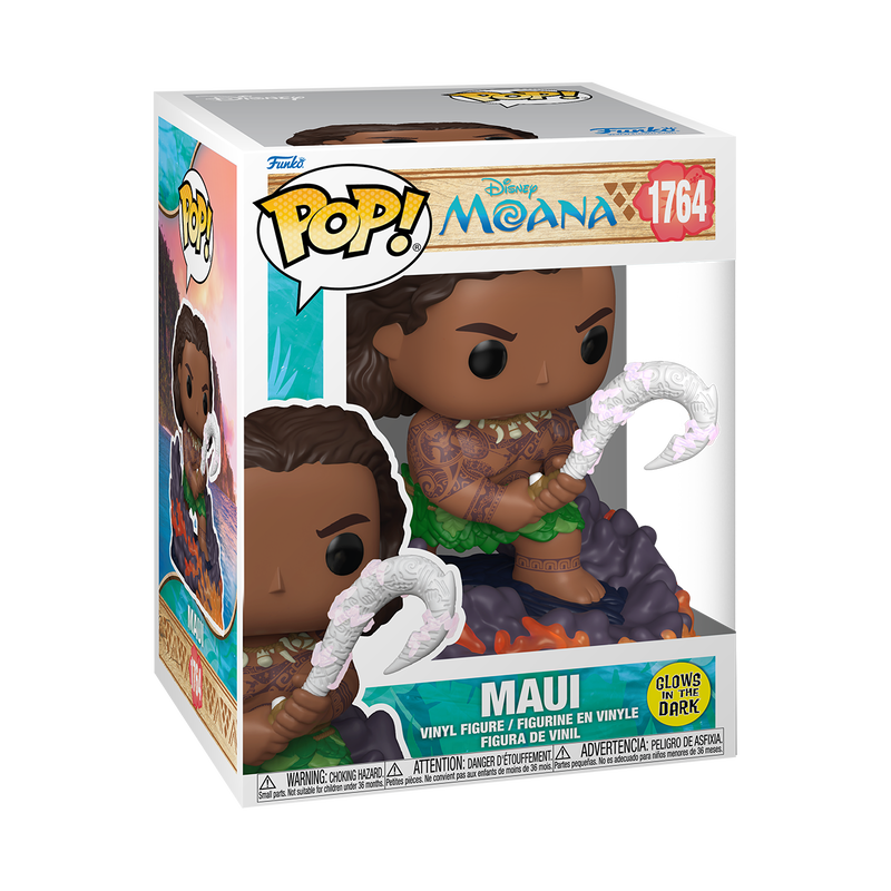 Moana- Maui (Glows in the Dark) Pop! Premium