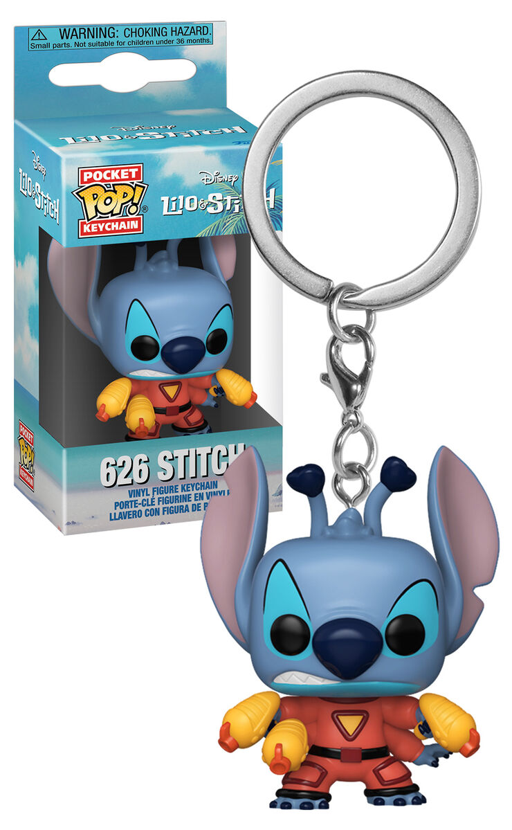 Lilo & Stitch- Stitch 626 Pop! Keychain