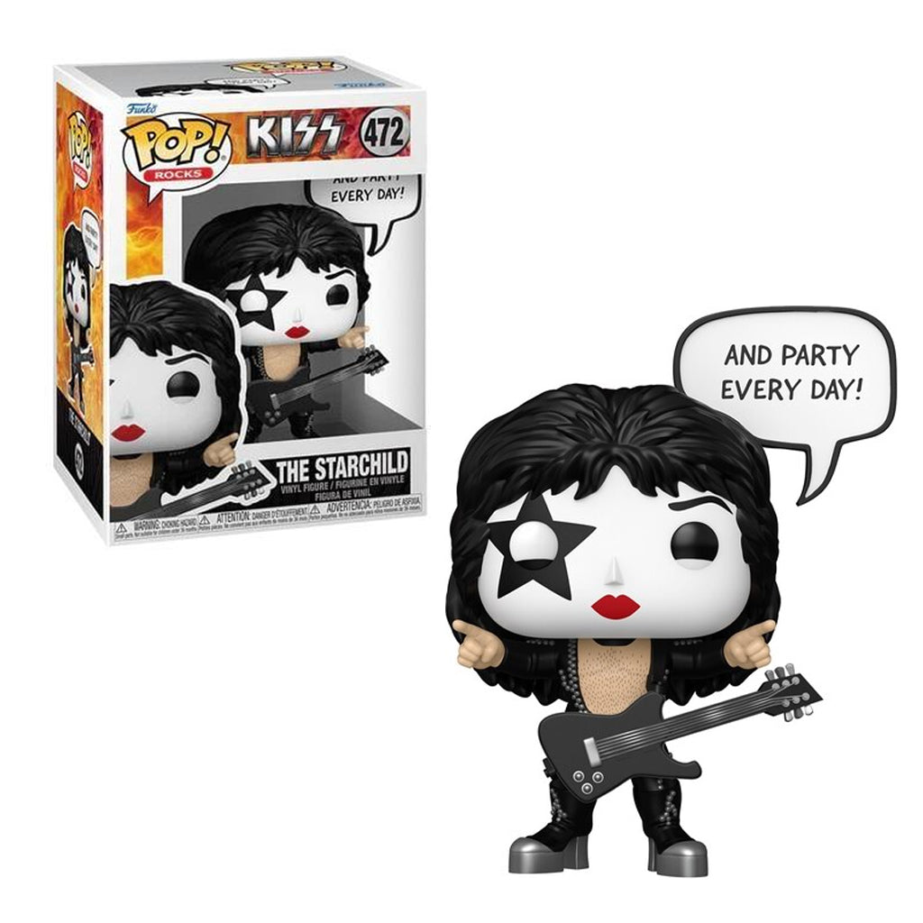 KISS- The Starchild (R&R All Night) Pop! Sayings