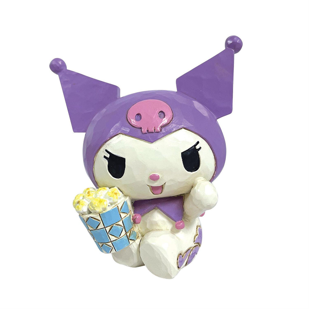Jim Shore: Hello Kitty & Friends- Kuromi with Popcorn Figurine