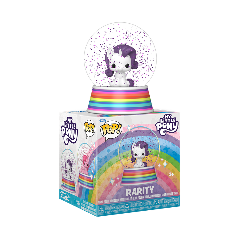 My Little Pony- Rarity Glitter Globe Pop!