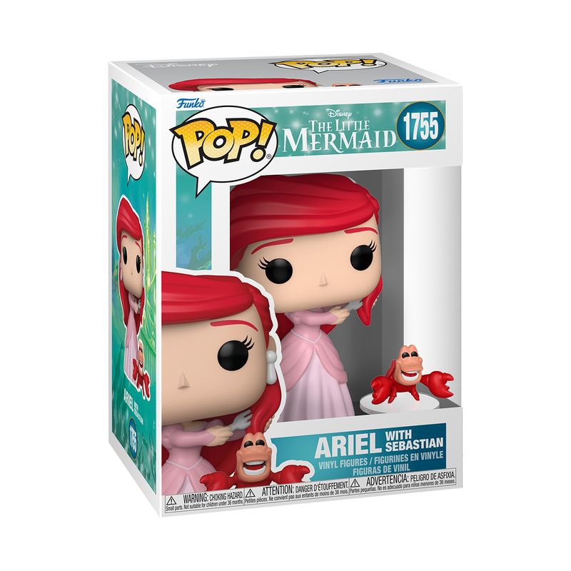 The Little Mermaid- Ariel with Sebastian Pop!
