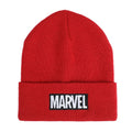 Marvel Logo Red Beanie