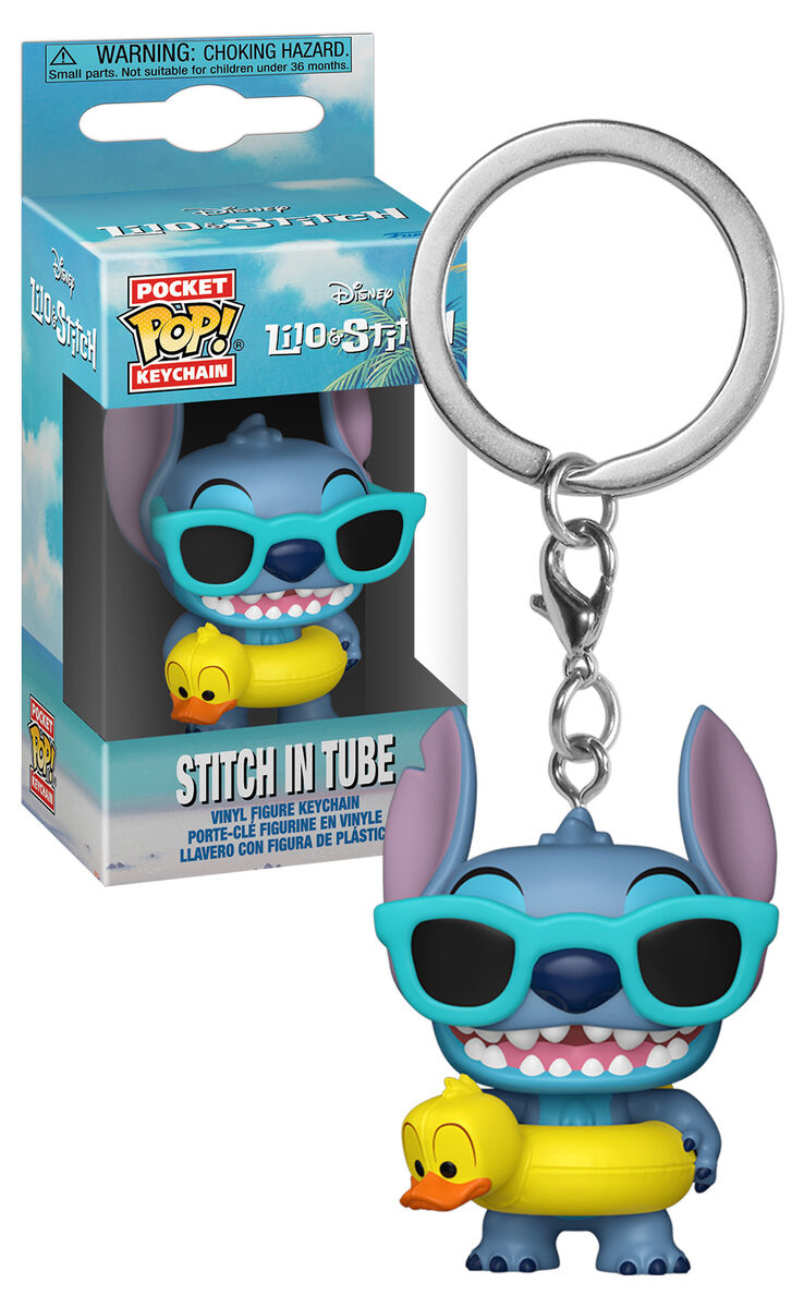 Lilo & Stitch- Stitch in Tube Pop! Keychain