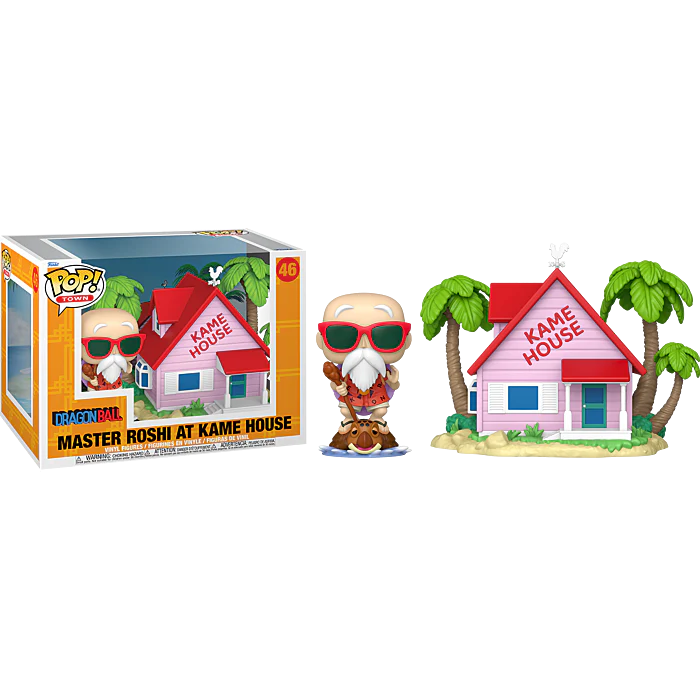 Dragon Ball- Master Roshi at Kame House Pop! Town