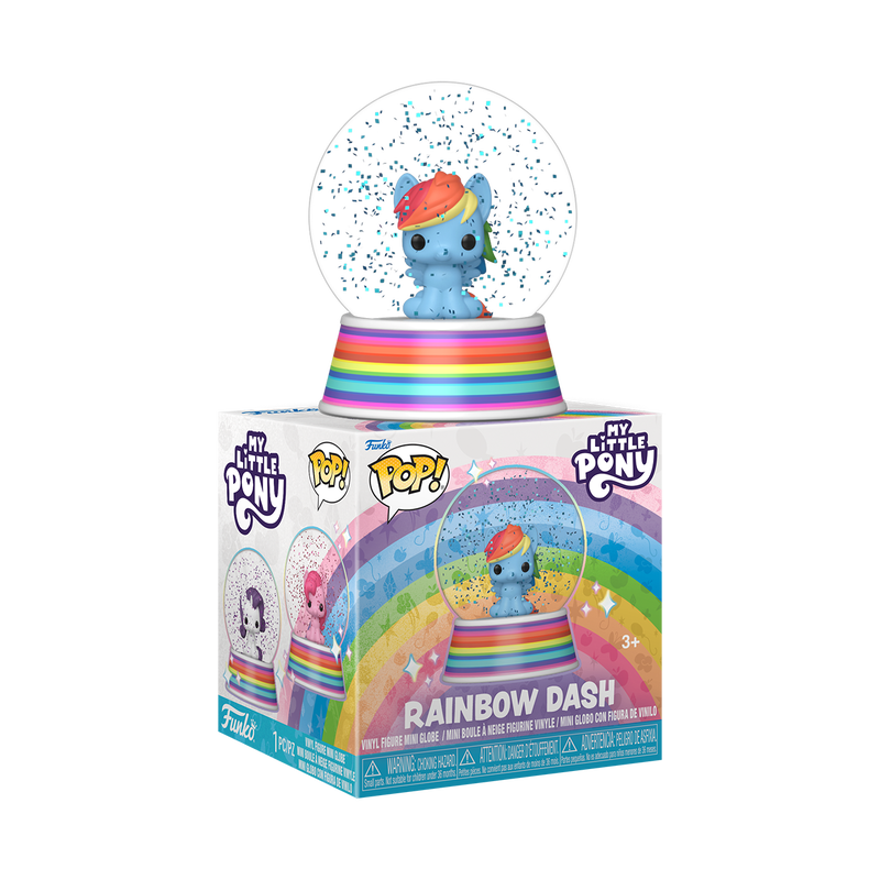My Little Pony- Rainbow Dash Glitter Globe Pop!