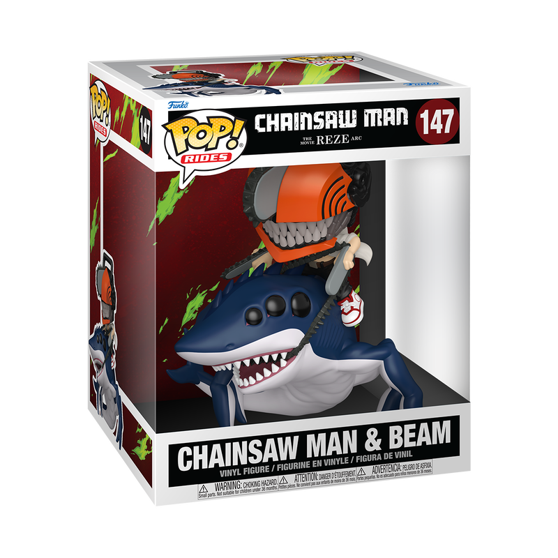 Chainsaw Man- Chainsaw Man & Beam Pop! Ride