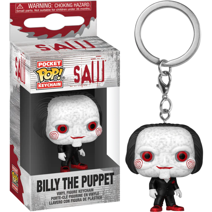 Saw: 10th Anniversary- Billy the Puppet Pop! Keychain