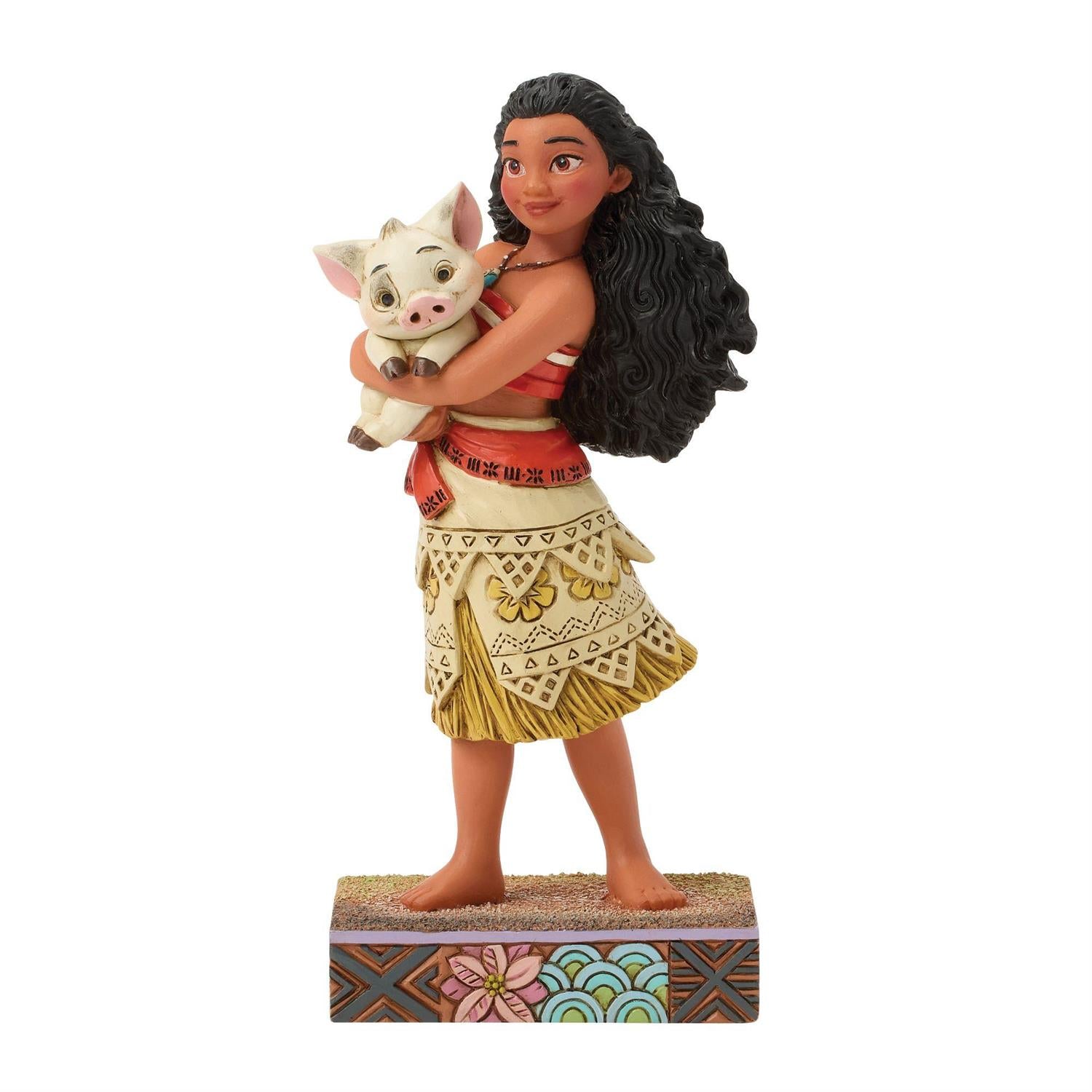 Jim Shore: Moana Holding Pua Figurine