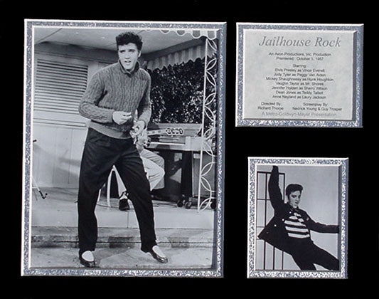 Elvis - Jailhouse Rock Matted Photo