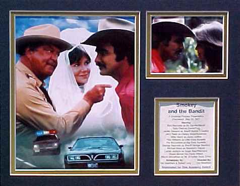 Smokey and the Bandit - Matted Photo