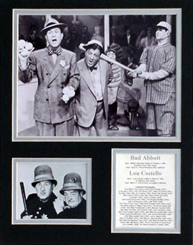 Abbott & Costello - Matted Photo