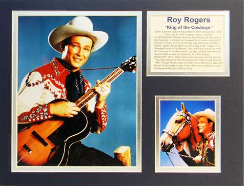 Roy Rogers Matted Photos