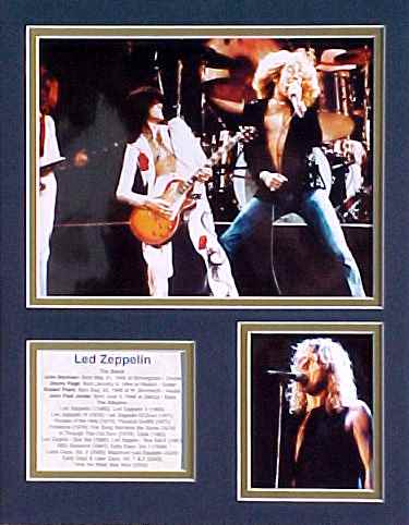 Led Zeppelin II - Matted Photo
