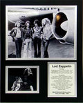 Led zeppelin - Plane Matted Photos