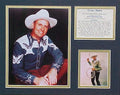 Gene Autry Matted Photos