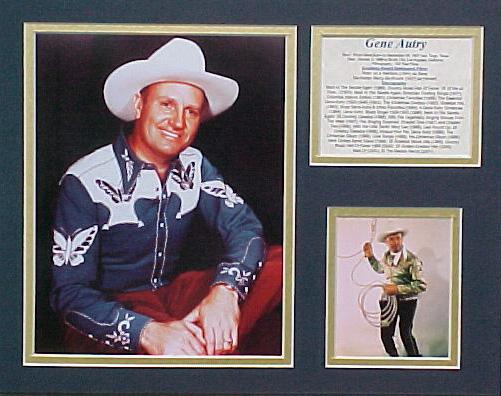 Gene Autry Matted Photos