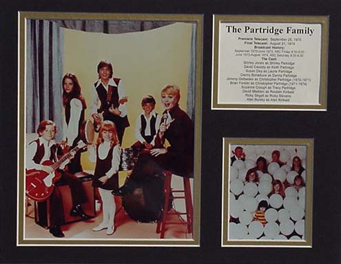 The Partridge Family - Matted Photo