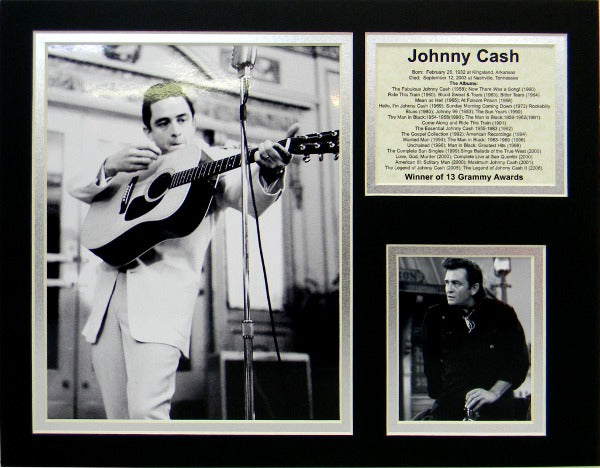 Johnny Cash - Matted Photos