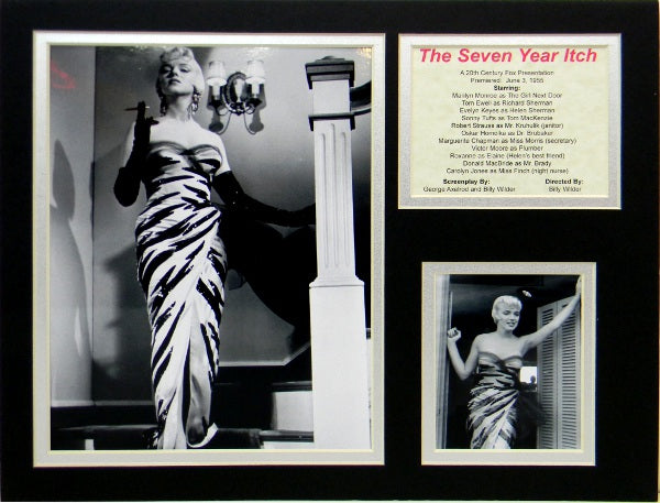 Marilyn Monroe - Seven Year Itch Matted Photos