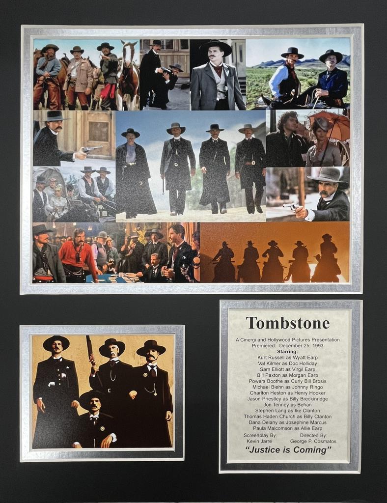 Tombstone 11x14 Matted Picture