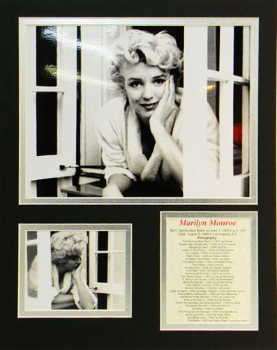 Marilyn Monroe - Window Matted Photos
