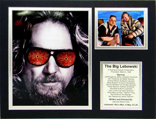 The Big Lebowski Matted Photos