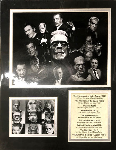 Universal Monsters Matted Photos