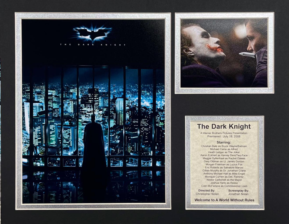 The Dark Knight - 11x14 Matted Photos