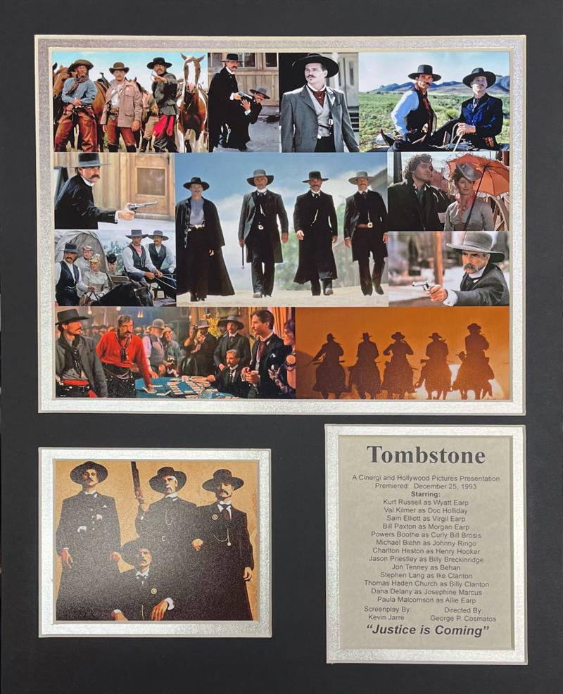 Tombstone Mosaic - 11x14 Matted Photos