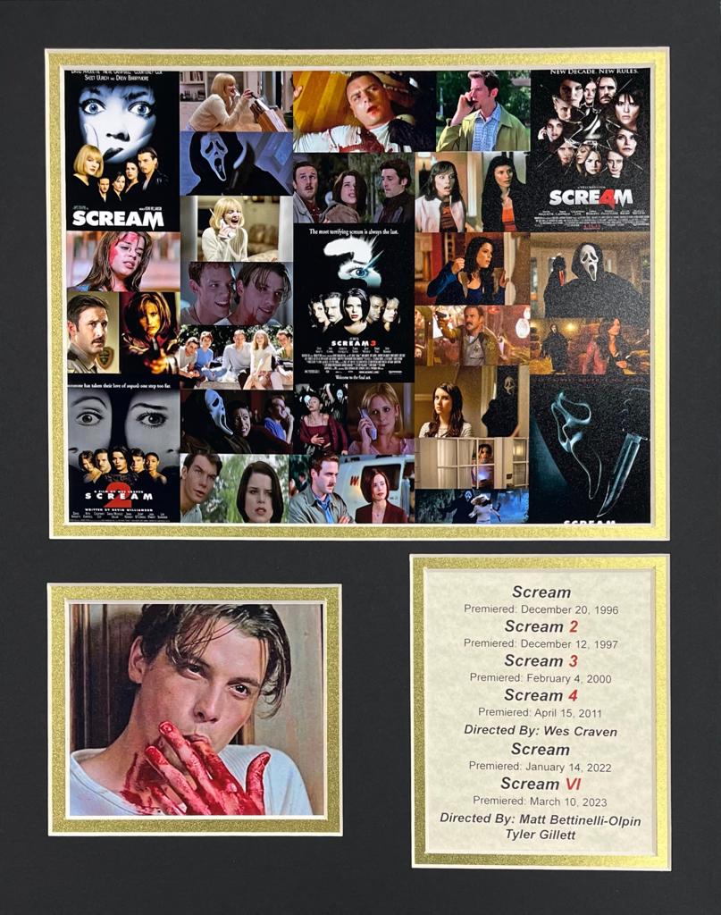 Scream Mosaic - 11x14 Matted Photos