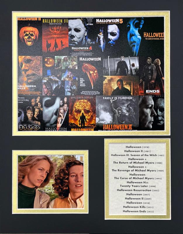 Halloween Collage - 11x14 Matted Photos