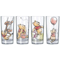 Winnie the Pooh 4 Piece 10 oz Tumbler Glass Set