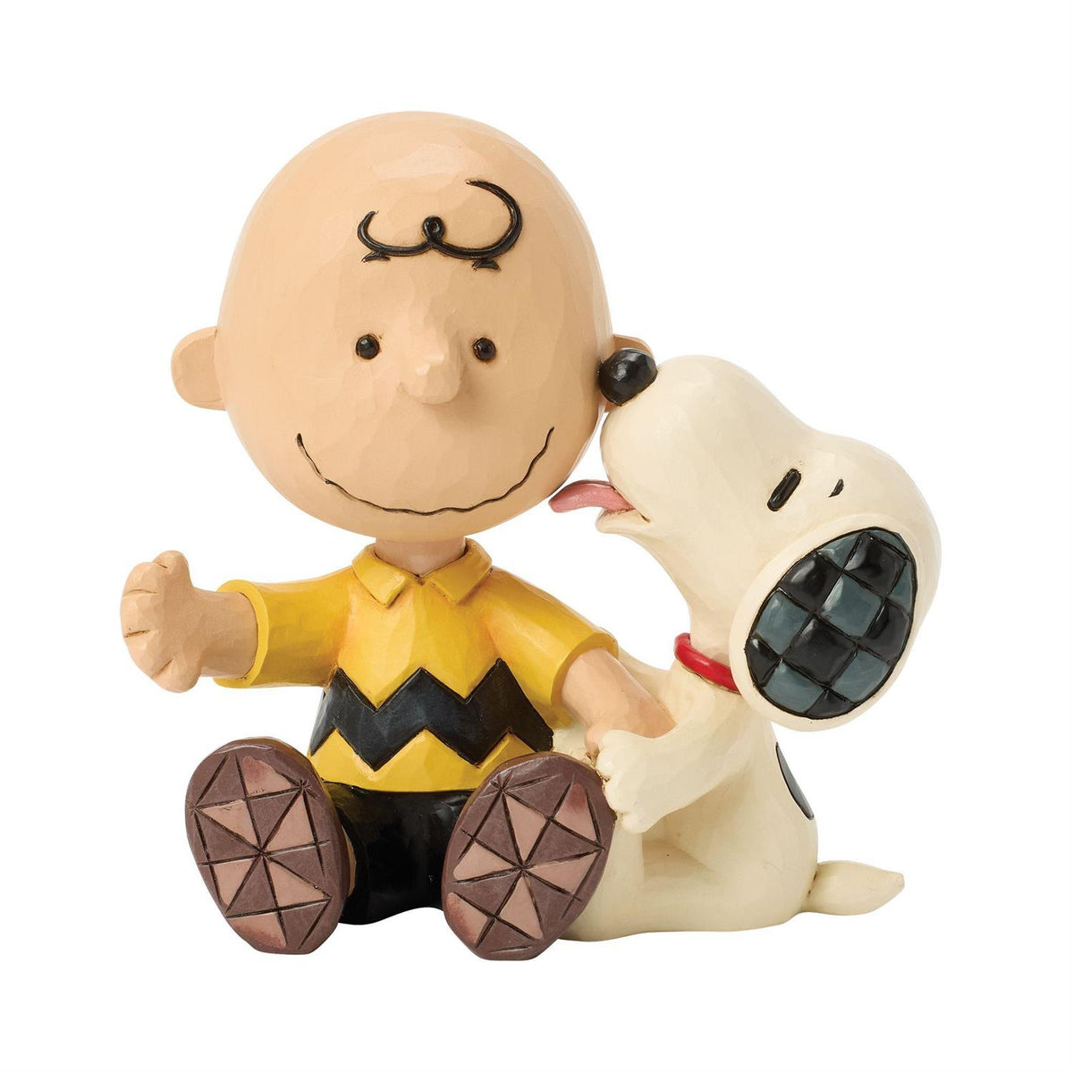 Jim Shore: Charlie Brown with Snoopy Figurine