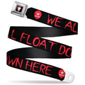 It Chapter 2- Pennywise Float Seatbelt Belt