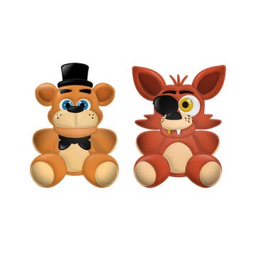 Five Nights At Freddy's Freddy & Foxy Salt & Pepper Shakers