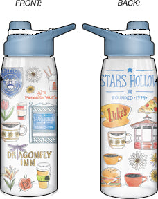 Gilmore Girls Icons Water Bottle