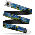 Batman Starry Night Seatbelt Belt