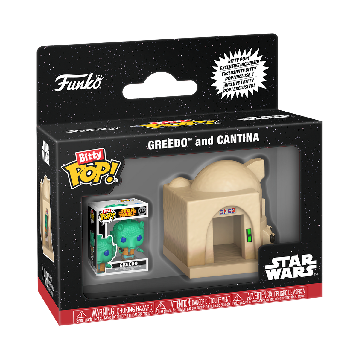 Star Wars- Greedo & Cantina Bitty Pop! Town