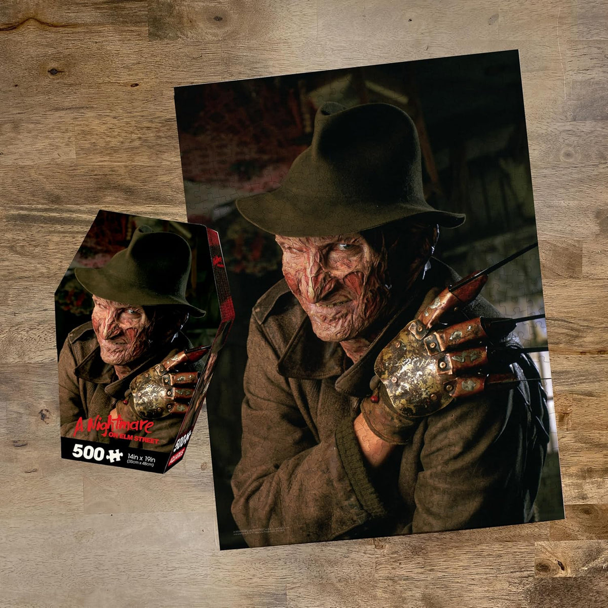 Nightmare on Elm Street Coffin Box 500 Piece Puzzle