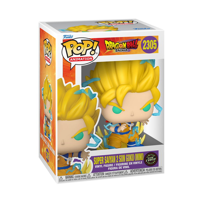 Dragon Ball DAIMA- Super Saiyan 2 Son Goku (Mini) Pop!