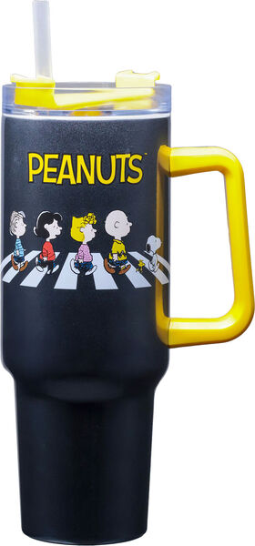 Peanuts Abbey Road 40oz Stainless Steel Tumbler with Straw