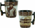 John Wayne- Shot Glass w/ Rifle Handle