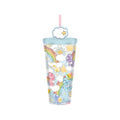 Care Bears Watercolor Rainbow Balloon 24oz Plastic Cold Cup