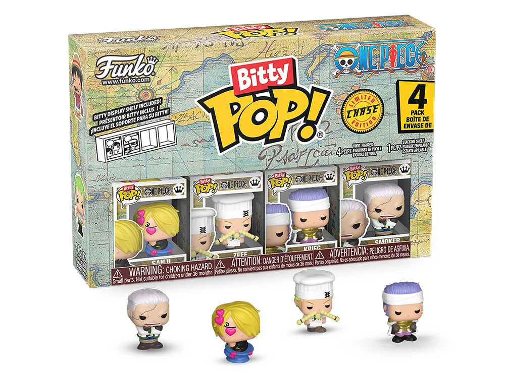 One Piece- Sanji Bitty Pop! 4-Pack