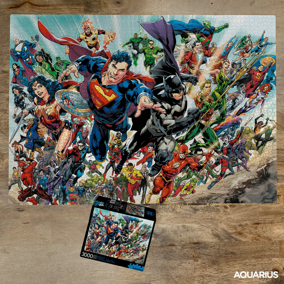 DC Comics Cast 3000 Piece Puzzle