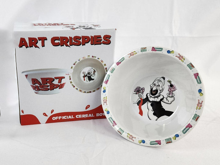 Terrifier- Art the Clown Crispies Cereal Bowl