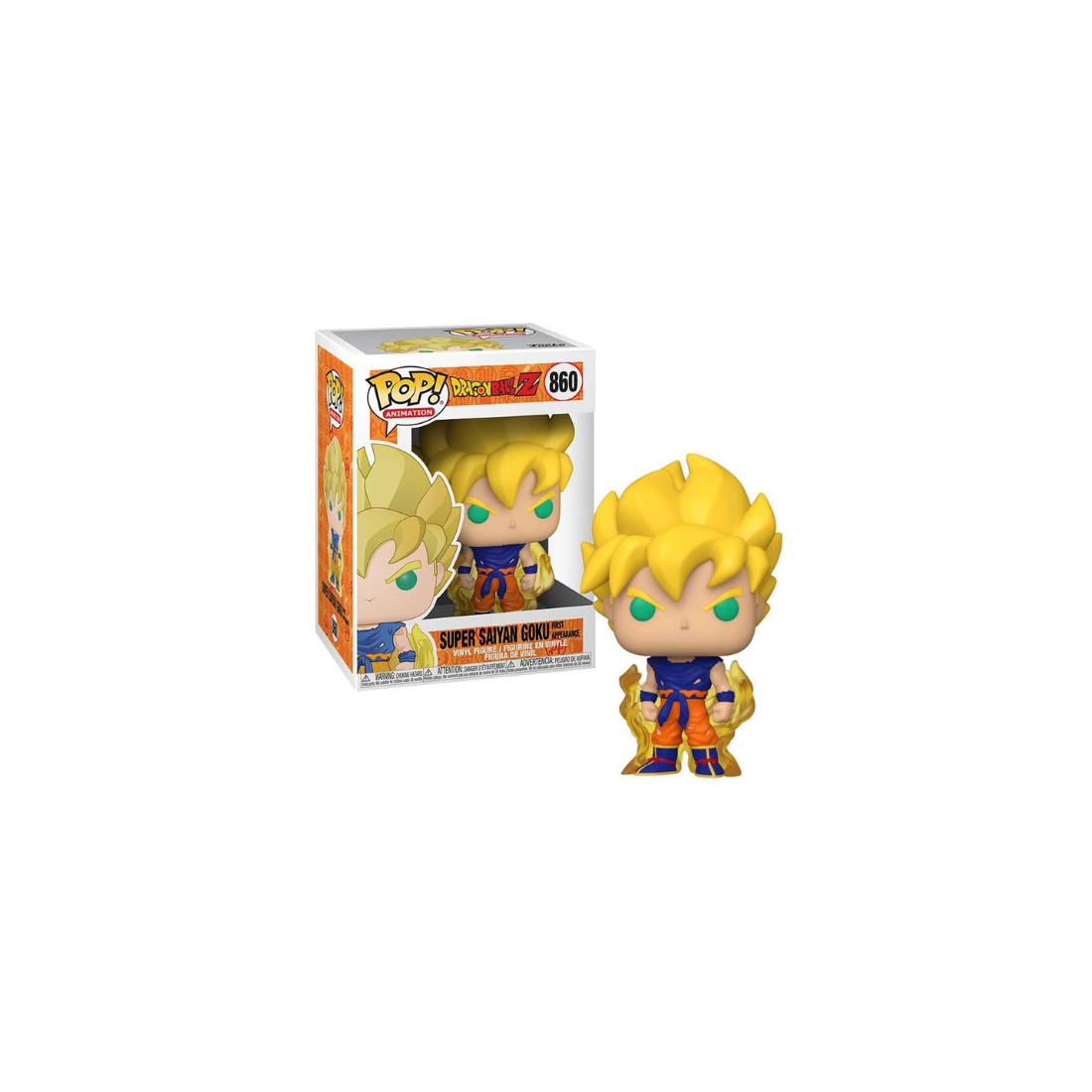Dragon Ball Z- Super Saiyah Goku First Appearance #860 Pop!