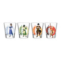 Avatar the Last Airbender Shot Glass Set 4-Pack